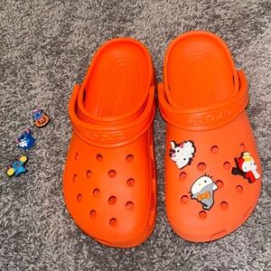 Tangerine Crocs Size 6 Women’s/ 4 Men’s